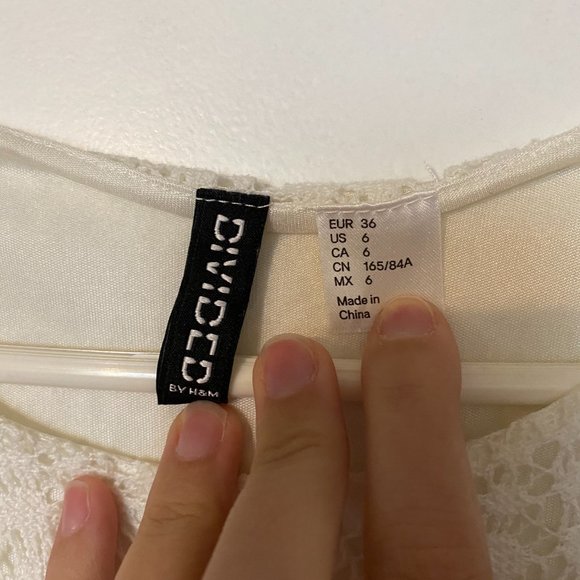 H&M Lace 3/4 Sleeve Dress - Picture 3 of 4